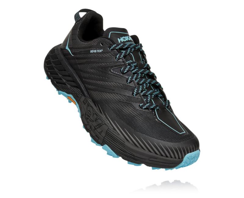 Hoka One One Speedgoat 4 GORE-TEX Mulher - Sapatos De Caminhada Cinzentas Escuro / Cinzentas Escuro